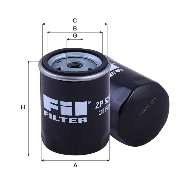 Масляный фильтр FIL FILTER ZP 523 B