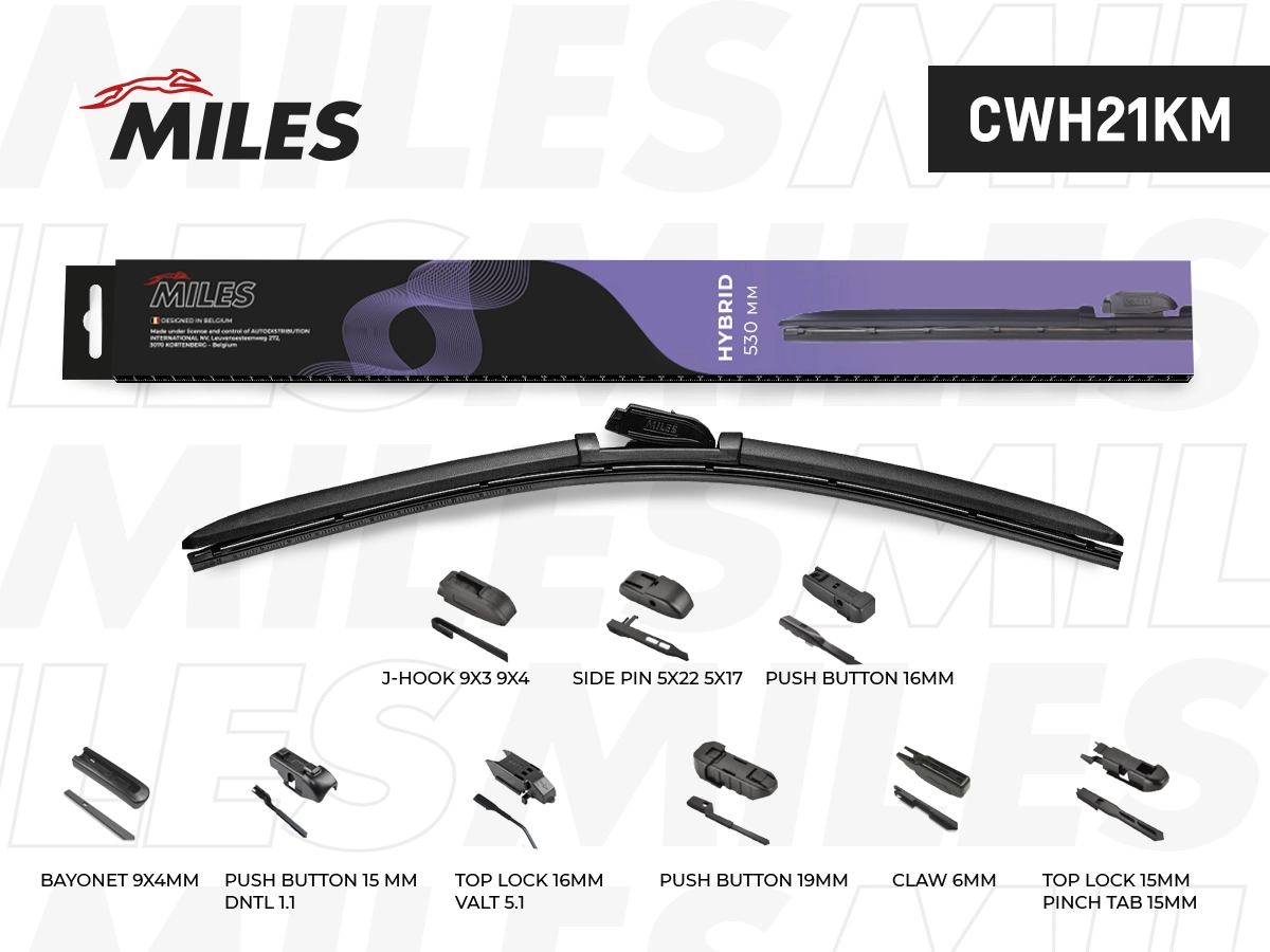 Щетка стеклоочистителя MILES CWH21KM