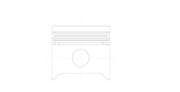 Поршень MAHLE/KNECHT 001 76 02