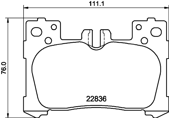 Комплект тормозных колодок дисковый тормоз HELLA/BEHR/PAGID 8DB 355 040-741