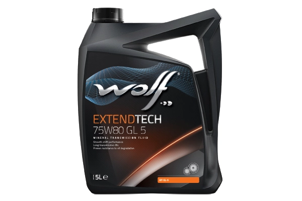 Трансмиссионное масло wolf extendtech 75w80 gl 5 WOLF 8337772