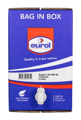 Моторное масло eurol super lite 5w-40 EUROL E100092-20L BIB