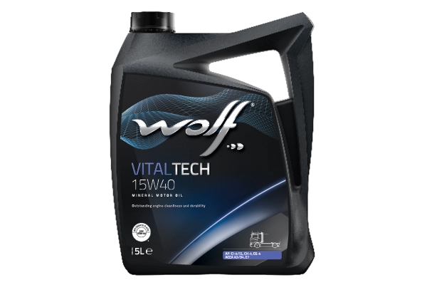 Моторное масло wolf vitaltech 15w40 WOLF 8301117