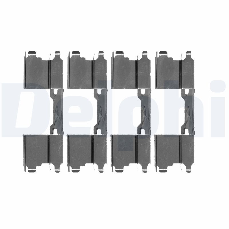 Комплектующие колодки дискового тормоза DELPHI LX0502