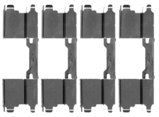 Комплектующие колодки дискового тормоза HELLA/BEHR/PAGID 8DZ 355 203-501