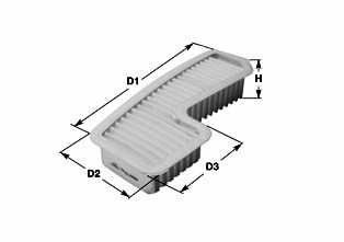 Воздушный фильтр CLEAN FILTERS MA3010