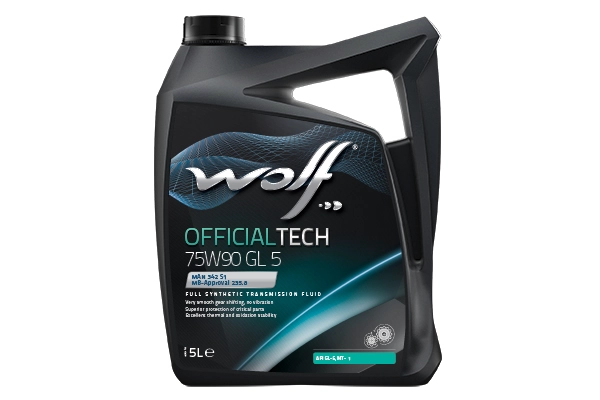Трансмиссионное масло wolf officialtech 75w90 gl 5 WOLF 8333262