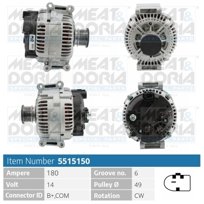 Генератор MEAT & DORIA 5515150