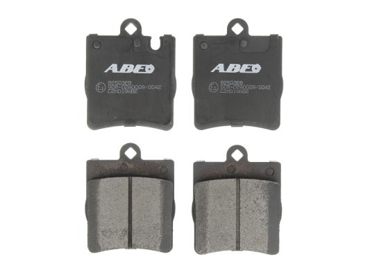 Комплект тормозных колодок дисковый тормоз ABE C2M019ABE