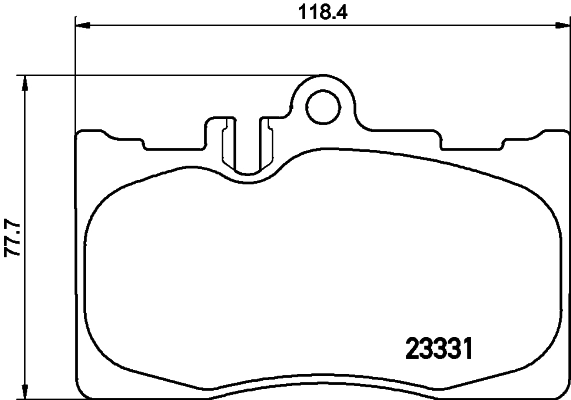 Комплект тормозных колодок дисковый тормоз HELLA/BEHR/PAGID 8DB 355 009-861