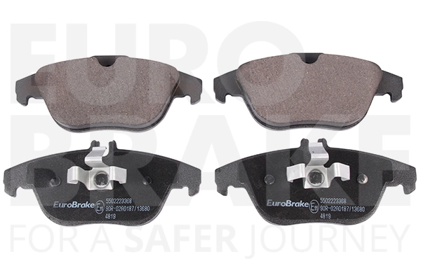 Комплект тормозных колодок дисковый тормоз EUROBRAKE 5502223368