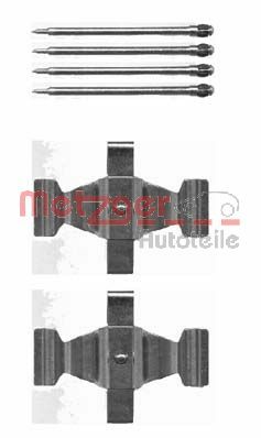Комплектующие колодки дискового тормоза METZGER 109-1636