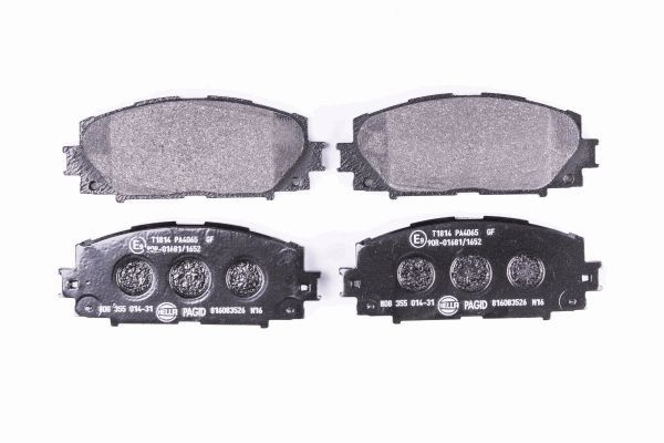 Комплект тормозных колодок дисковый тормоз HELLA/BEHR/PAGID 8DB 355 014-311