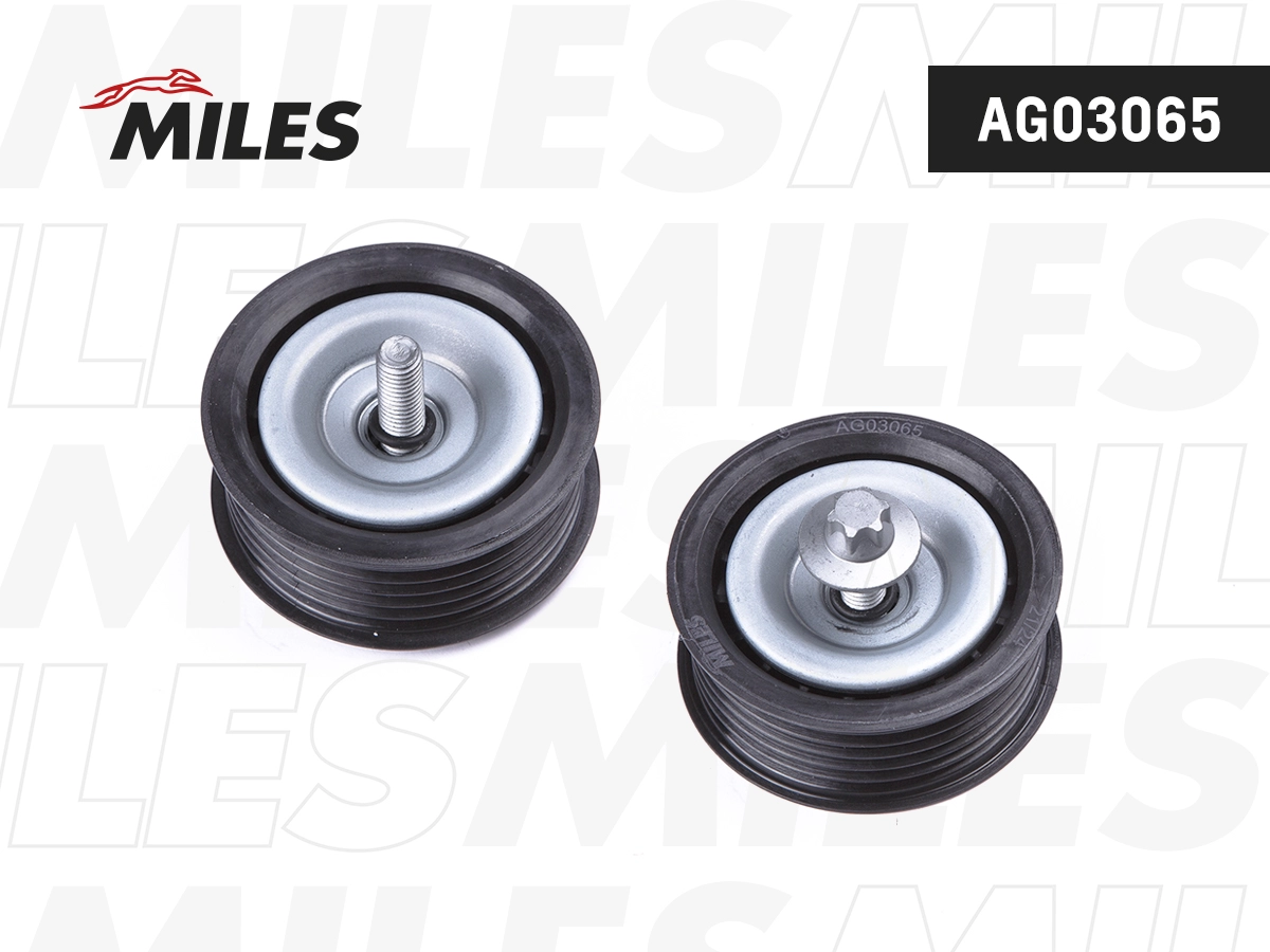 Паразитный / ведущий ролик поликлиновой ремень MILES AG03065
