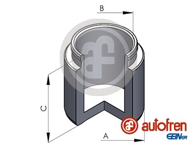 Поршень корпус скобы тормоза SEINSA D025344