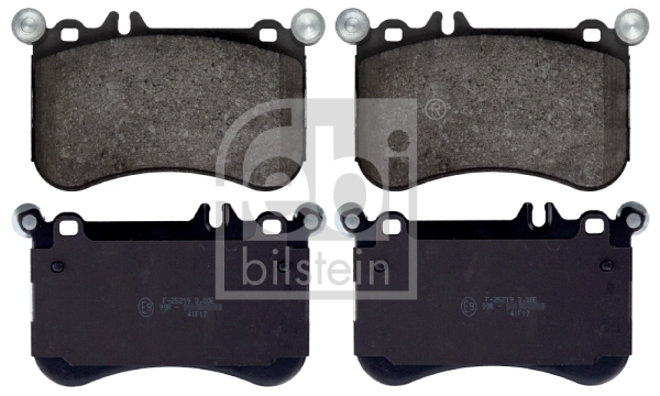 Комплект тормозных колодок дисковый тормоз FEBI BILSTEIN 116134