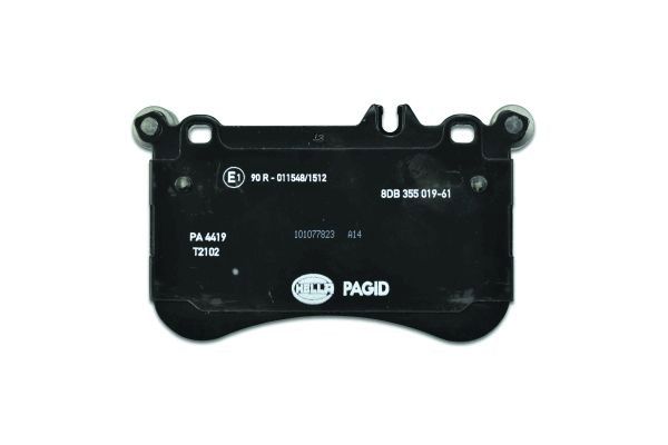Комплект тормозных колодок дисковый тормоз HELLA/BEHR/PAGID 8DB 355 019-611