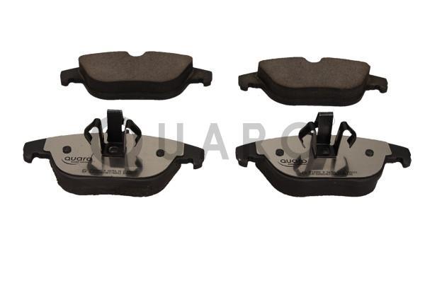 Комплект тормозных колодок дисковый тормоз quaro silver ceramic QUARO QP1600C