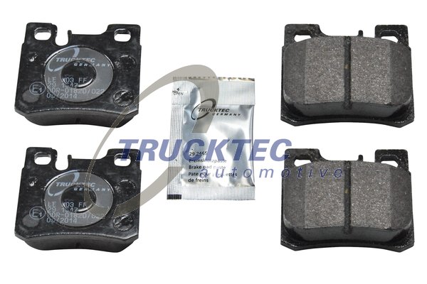 Комплект тормозных колодок дисковый тормоз TRUCKTEC AUTOMOTIVE 02.35.103