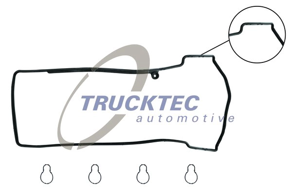 Комплект прокладок крышка головки цилиндра TRUCKTEC AUTOMOTIVE 02.10.119