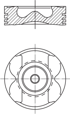 Поршень MAHLE/KNECHT 005 23 03