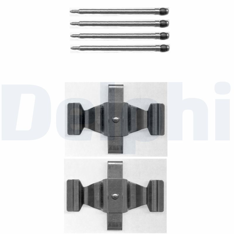 Комплектующие колодки дискового тормоза DELPHI LX0398