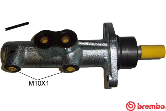 Главный тормозной цилиндр essential line BREMBO M A6 014
