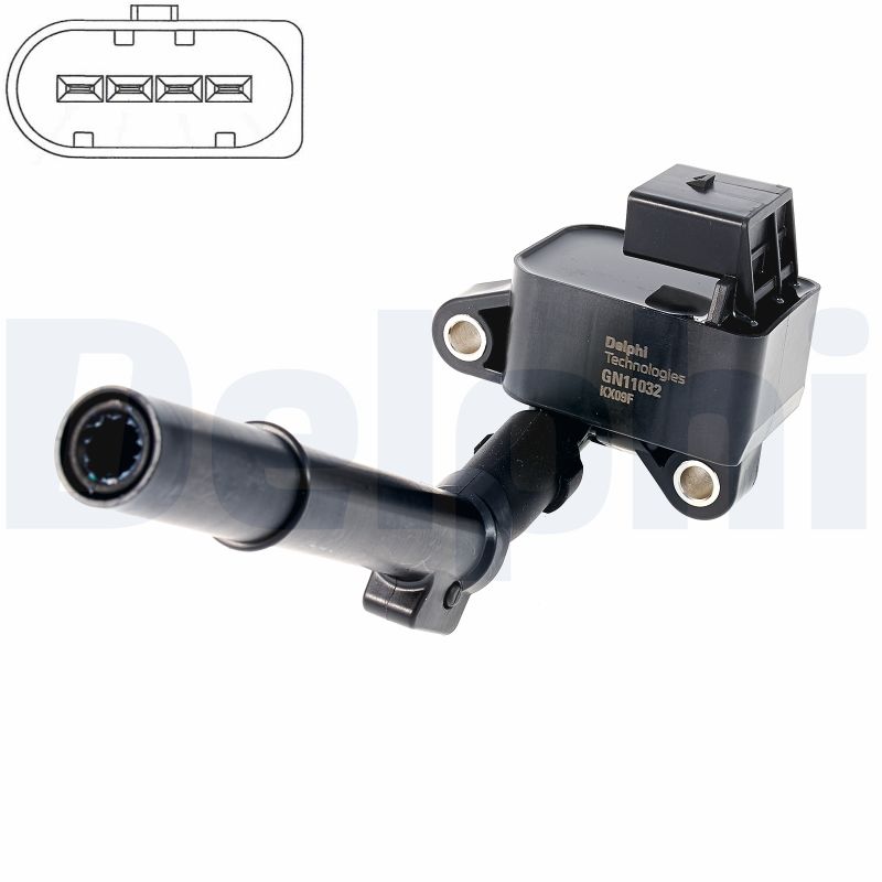 Катушка зажигания DELPHI GN11032-12B1