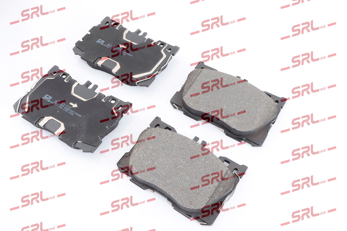 Комплект тормозных колодок дисковый тормоз SRLINE S70-0735