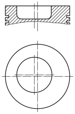 Поршень MAHLE/KNECHT 004 51 02