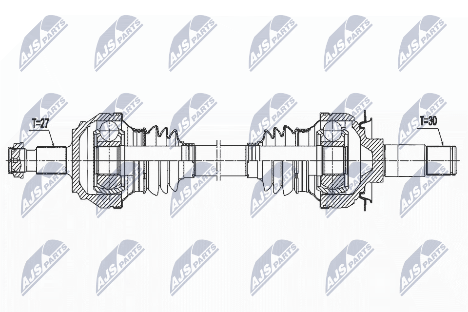 Приводной вал NTY NPW-ME-160