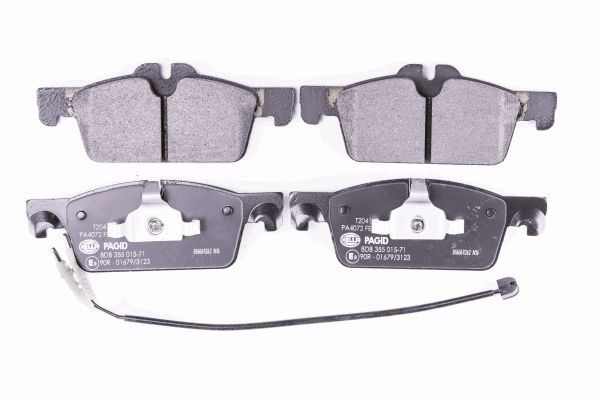 Комплект тормозных колодок дисковый тормоз HELLA/BEHR/PAGID 8DB 355 015-711