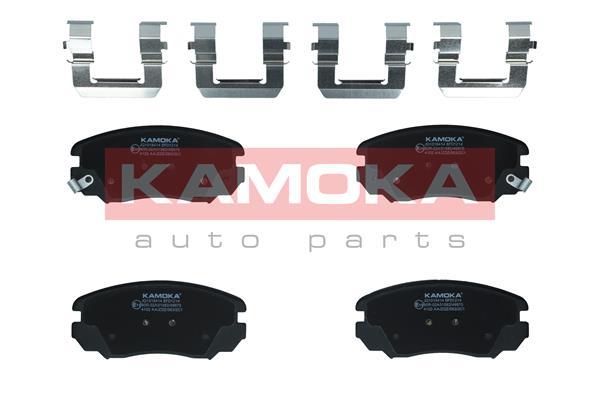 Комплект тормозных колодок дисковый тормоз kamoka KAMOKA JQ1018414