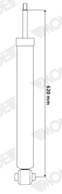 Амортизатор monroe original (gas technology) MONROE G43160