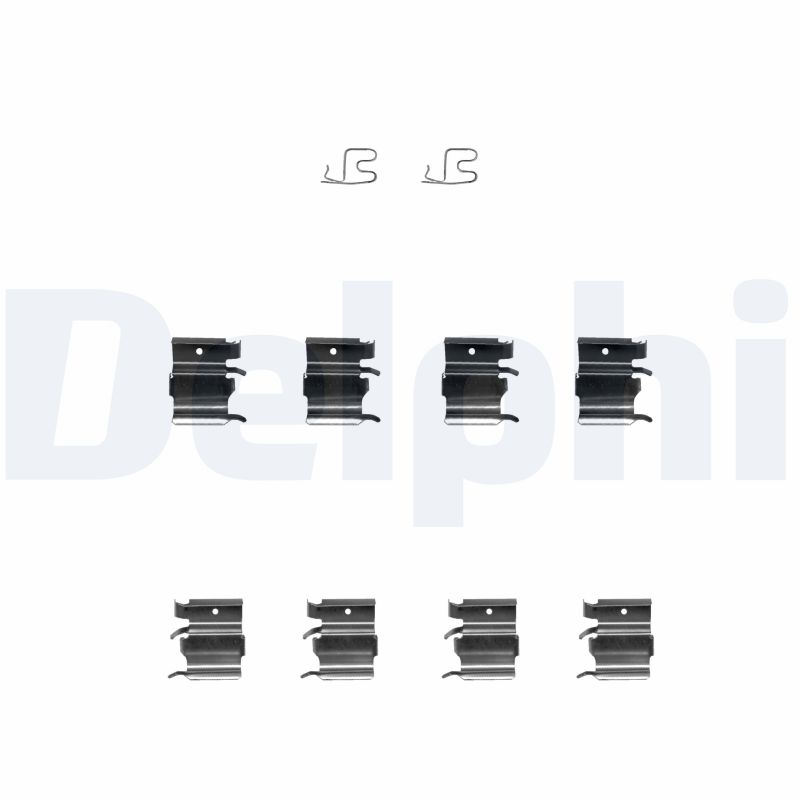 Комплектующие колодки дискового тормоза DELPHI LX0366