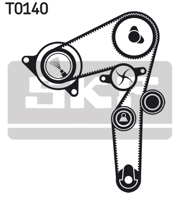 Комплект ремня грм SKF VKMA 05193