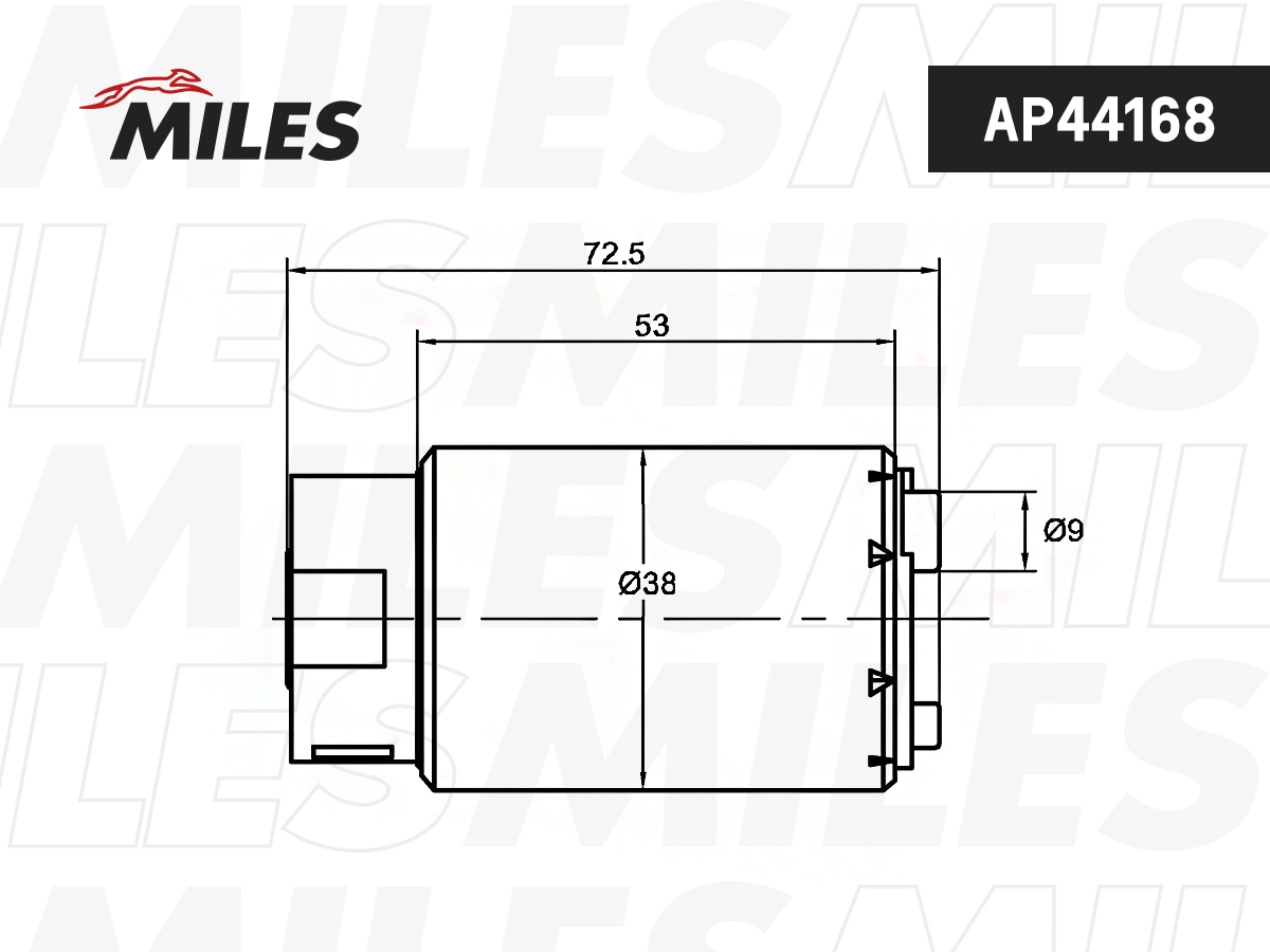 Топливный насос MILES AP44168