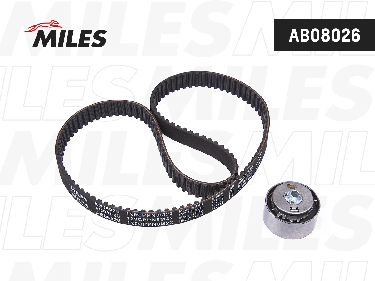 Комплект ремня грм MILES AB08026