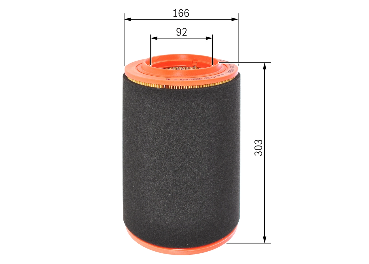 Воздушный фильтр BOSCH F 026 400 370
