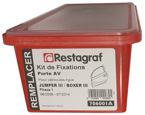 Комплект клип кузов RESTAGRAF 706001A