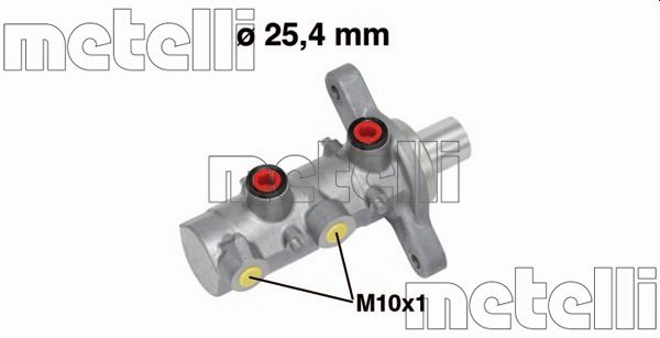 Главный тормозной цилиндр METELLI 05-0726