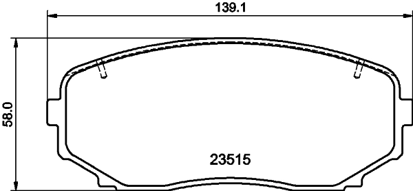 Комплект тормозных колодок дисковый тормоз HELLA/BEHR/PAGID 8DB 355 032-941