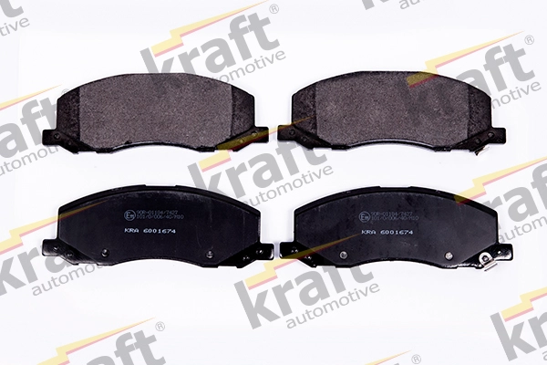Комплект тормозных колодок дисковый тормоз KRAFT AUTOMOTIVE 6001674