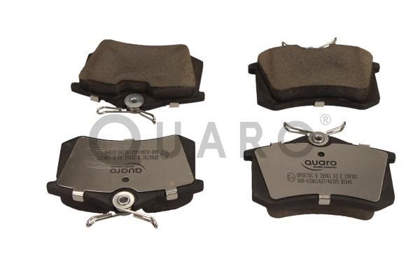 Комплект тормозных колодок дисковый тормоз quaro silver ceramic QUARO QP8078C