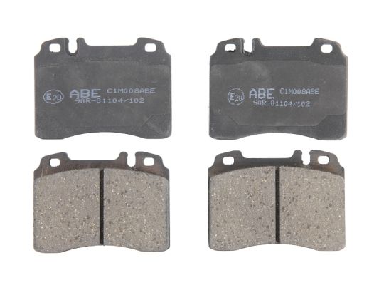 Комплект тормозных колодок дисковый тормоз ABE C1M008ABE