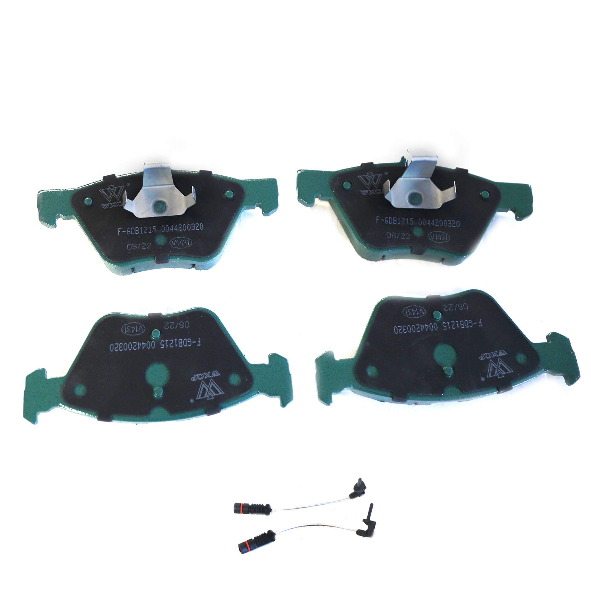 Комплект тормозных колодок дисковый тормоз WXQP 140313
