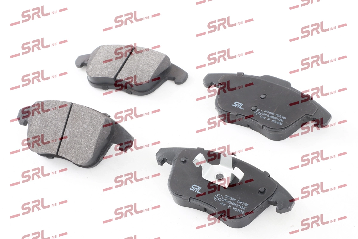 Комплект тормозных колодок дисковый тормоз SRLINE S70-0589