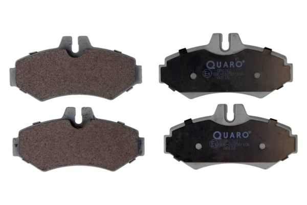Комплект тормозных колодок дисковый тормоз QUARO QP6762