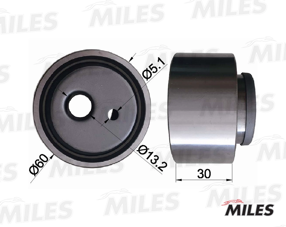Натяжной ролик ремень грм MILES AG01004