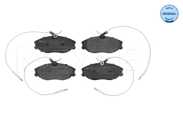 Комплект тормозных колодок дисковый тормоз meyle-original true to oe. MEYLE 025 216 7419/W
